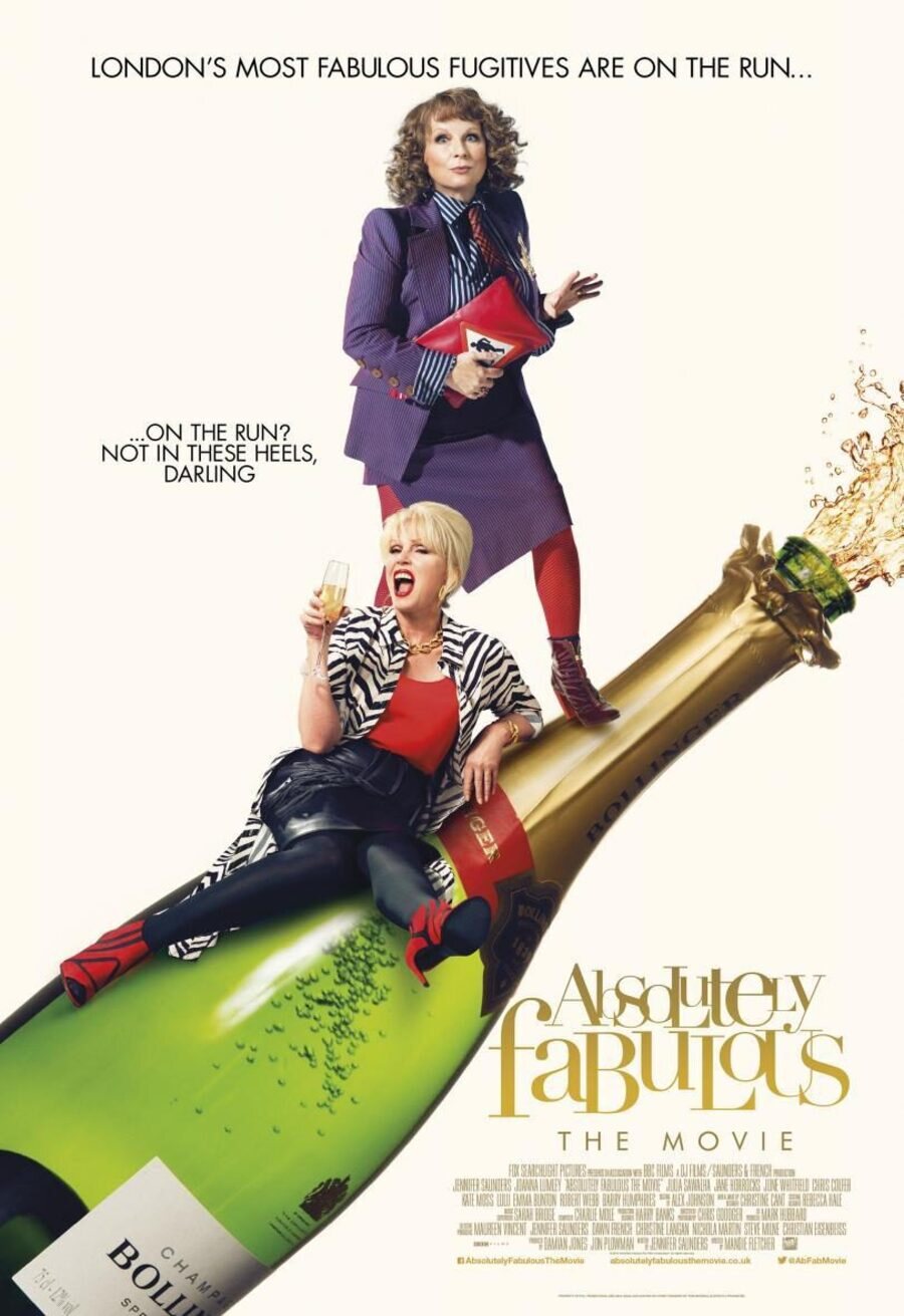 Poster of Absolutely Fabulous: The Movie - Reino Unido