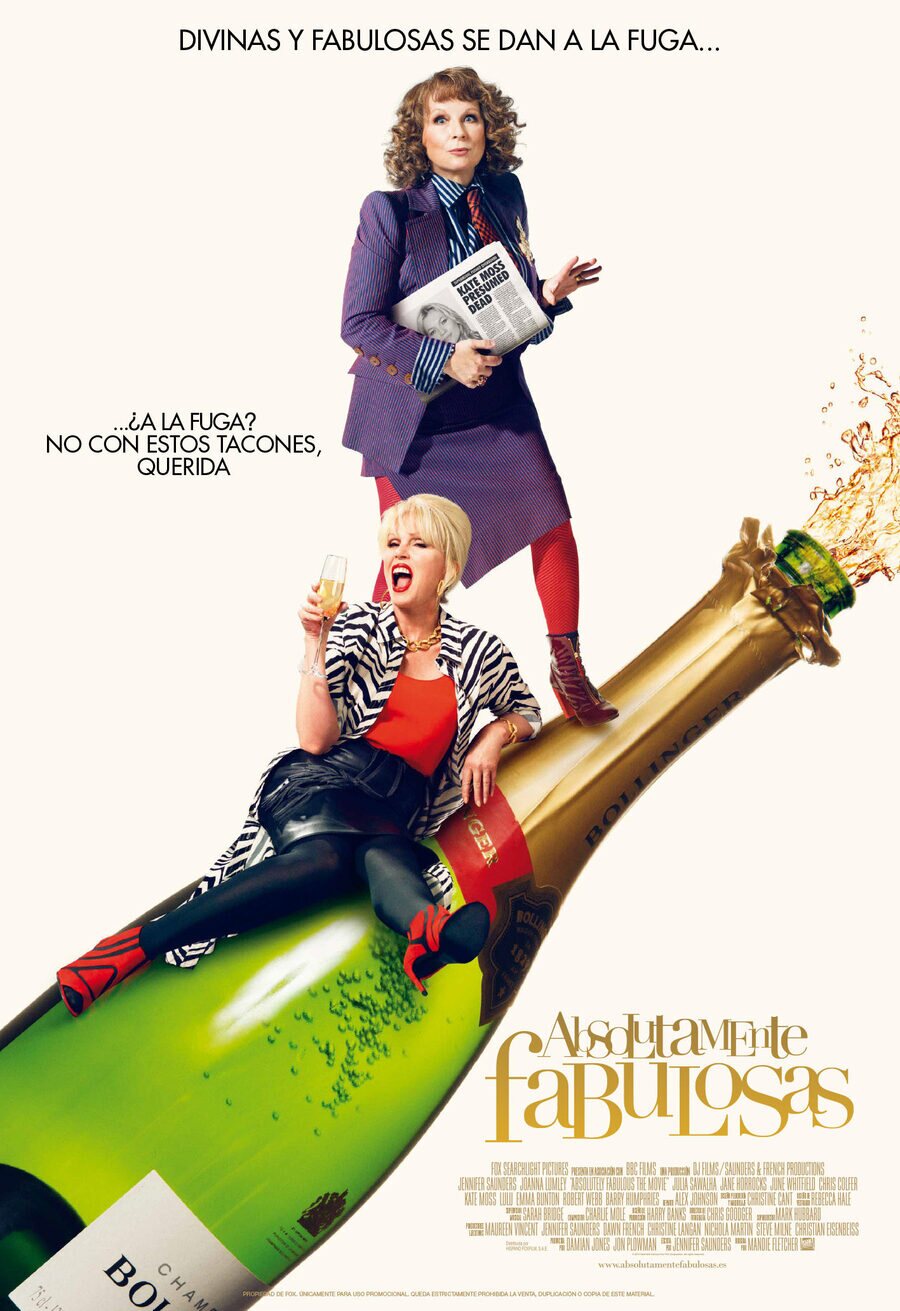 Poster of Absolutely Fabulous: The Movie - España