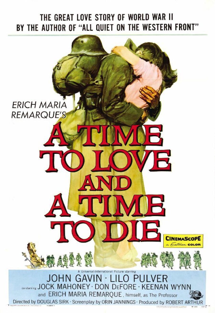 Poster of A Time to Love and a Time to Die - Estados Unidos