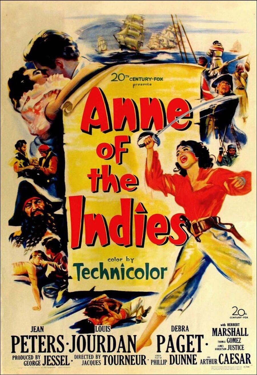 Poster of Anne of the Indies - Estados Unidos