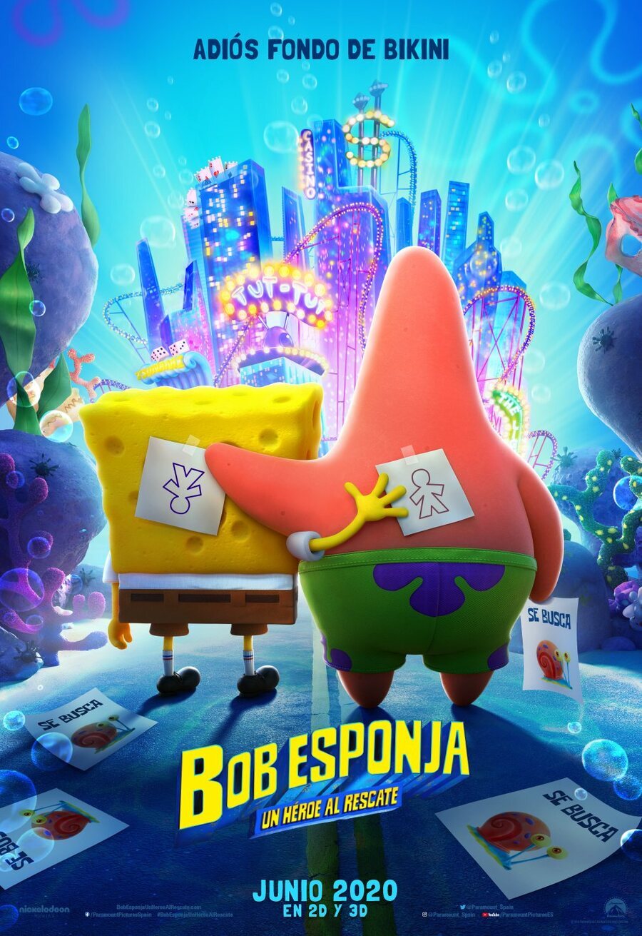 Poster of The SpongeBob Movie: Sponge on the Run - Bob Esponja: Un héroe al rescate