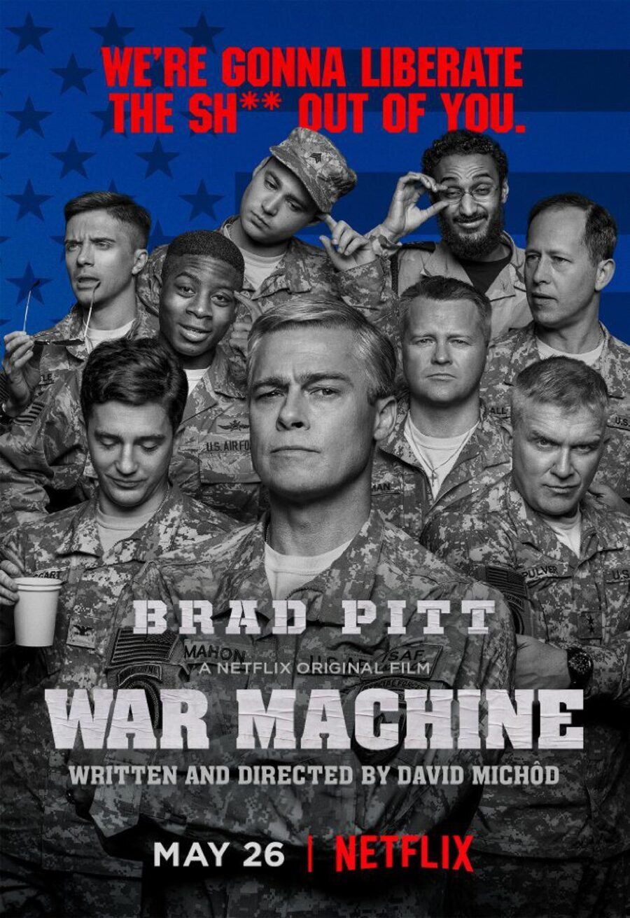 Poster of War machine - 