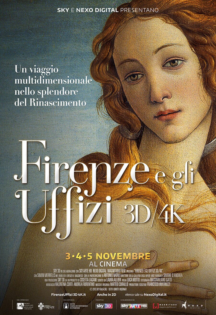 Poster of Florence and the Uffizi Galley - Italia