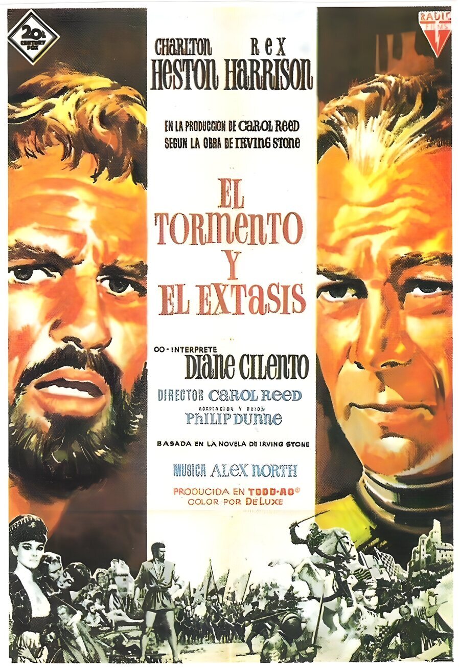 Poster of The Agony and the Ecstasy - España