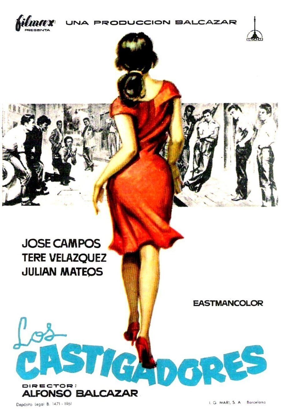 Poster of Los castigadores - España