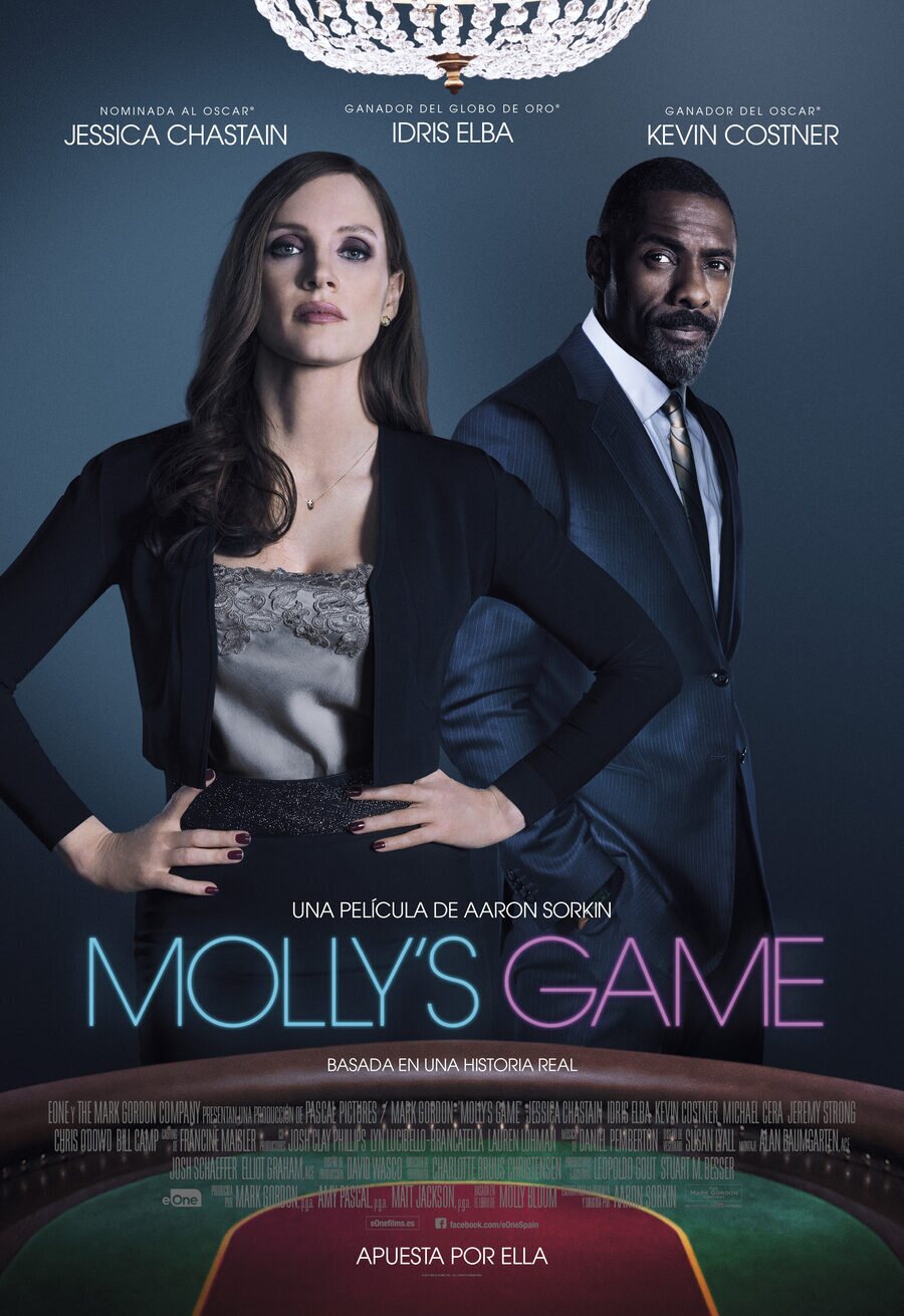 Poster of Molly's Game - Cartel español