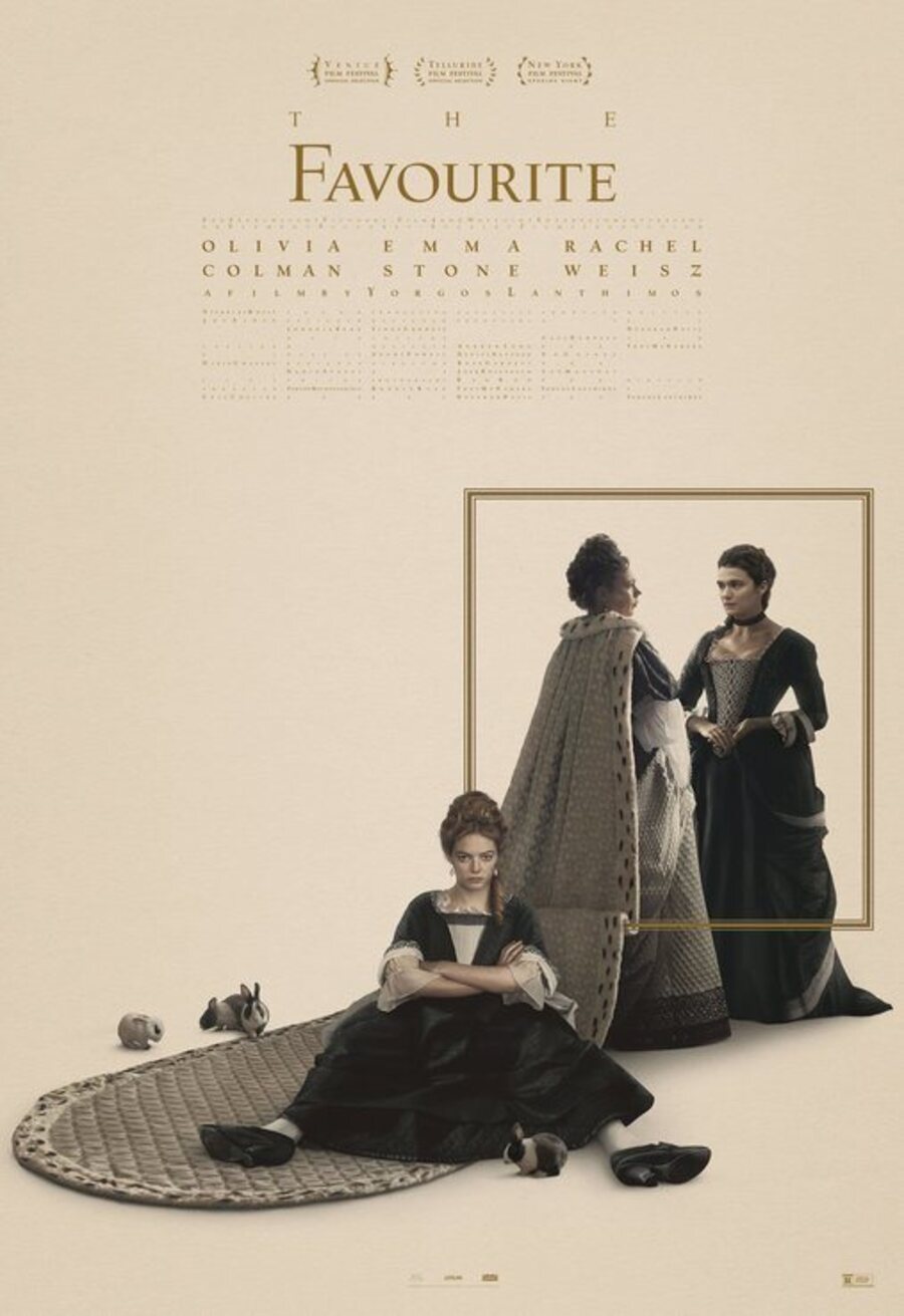 Poster of The Favourite - Estados Unidos #3