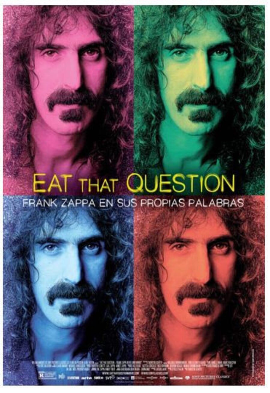 Poster of Eat That Question: Frank Zappa in His Own Words - Cartel en español