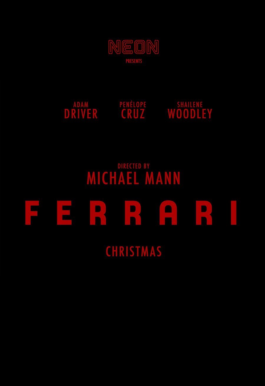 Poster of Enzo Ferrari - Primer póster E.E.U.U. 'Ferrari'
