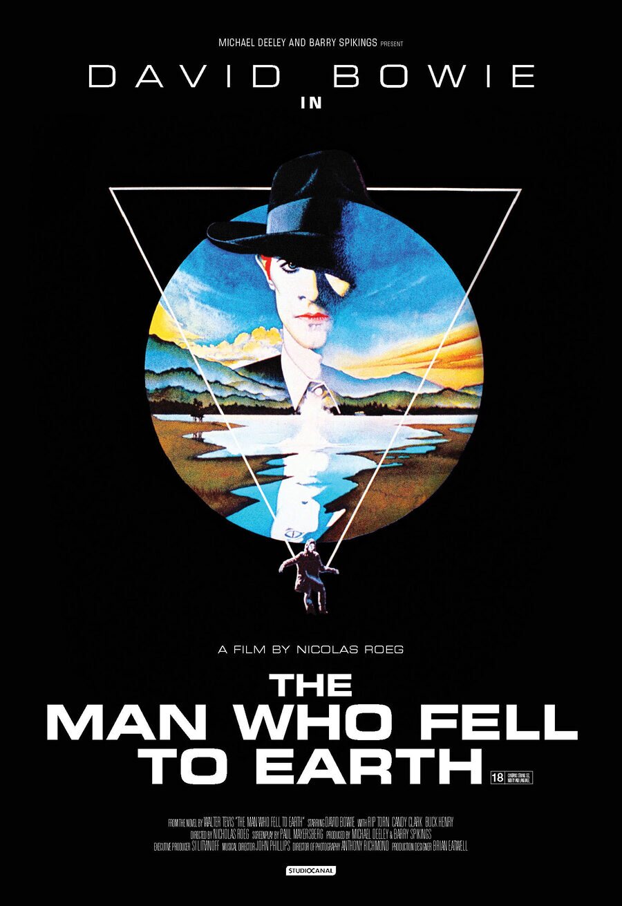 Poster of The Man Who Fell To Earth - Reino Unido