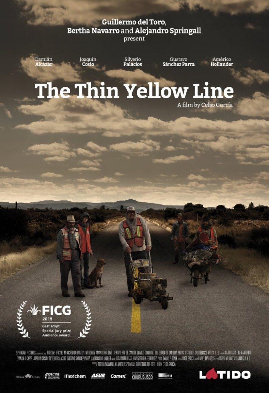 Poster of The thin yellow line - Estados Unidos