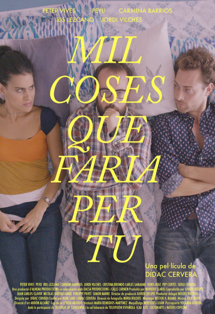 Poster of Mil cosas que haría por ti - Poster original