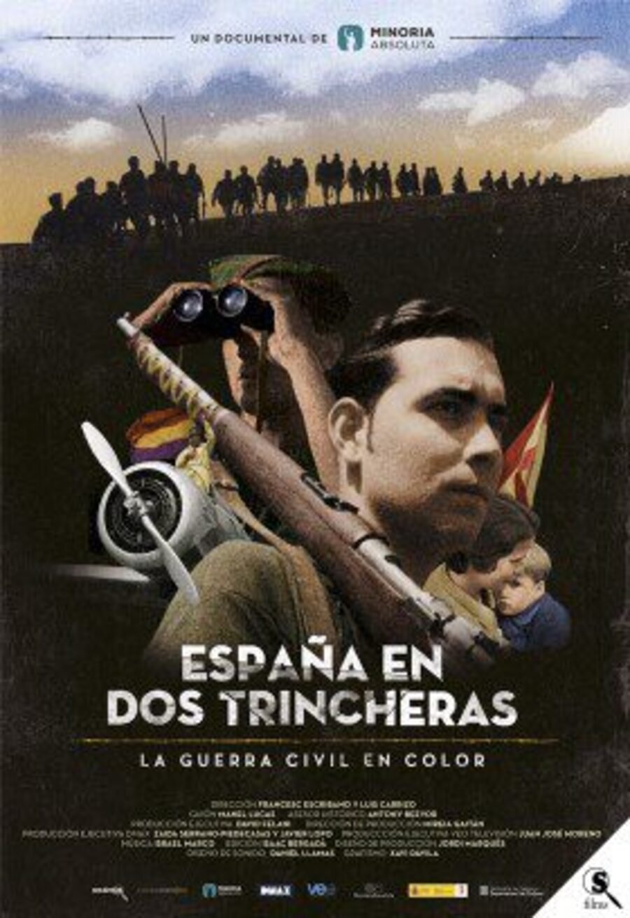 Poster of España en dos trincheras: la Guerra Civil en color - España