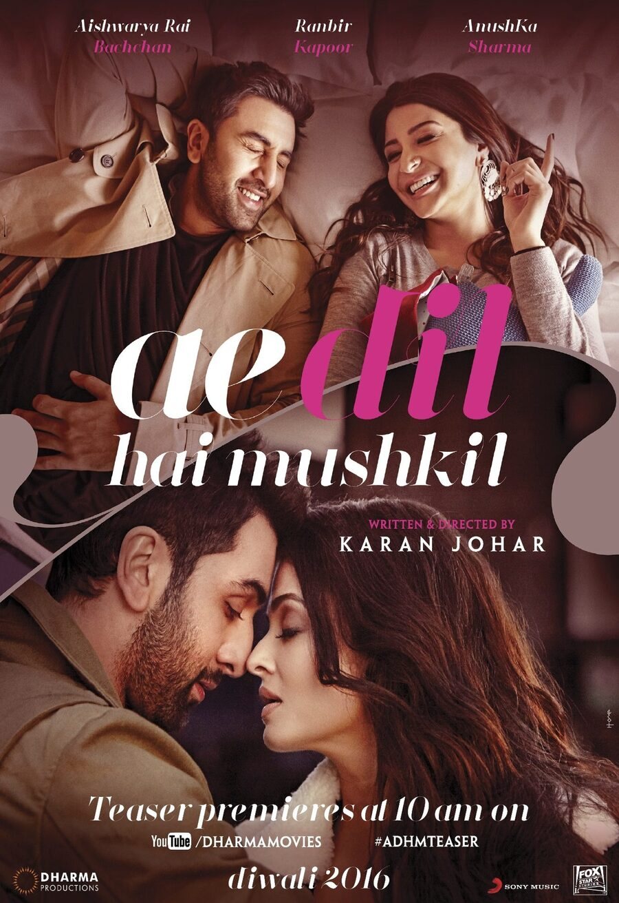 Poster of Ae Dil Hai Mushkil - Ae Dil Hai Mushkil Poster #1