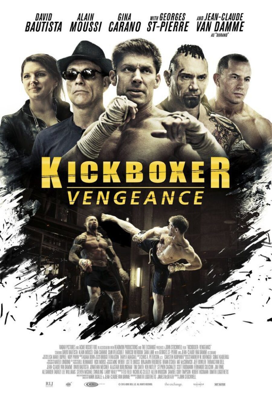 Poster of Kickboxer: Vengeance - UK