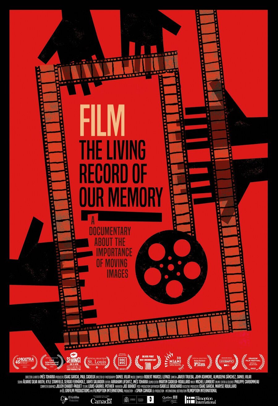 Poster of Film, The Living Record of Our Memory - Cartel en inglés 'Cine, registro vivo de nuestra memoria'