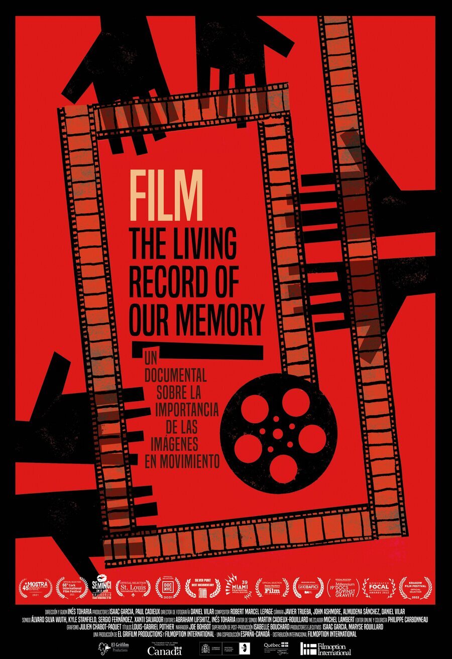 Poster of Film, The Living Record of Our Memory - Cartel 'Cine, registro de nuestra memoria'