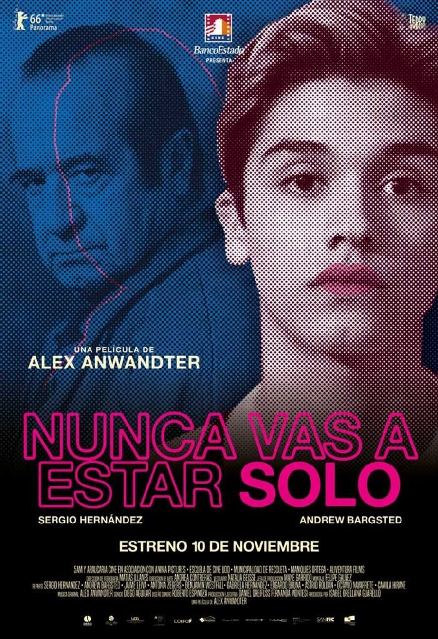 Poster of You'll Never Be Alone - Póster chileno 2