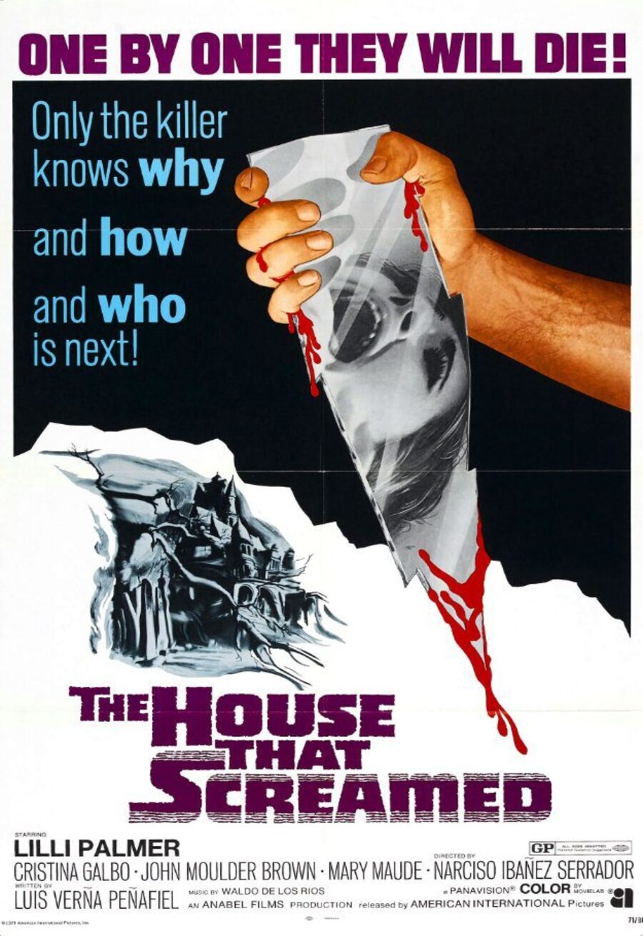 Poster of The house that screamed - Póster USA