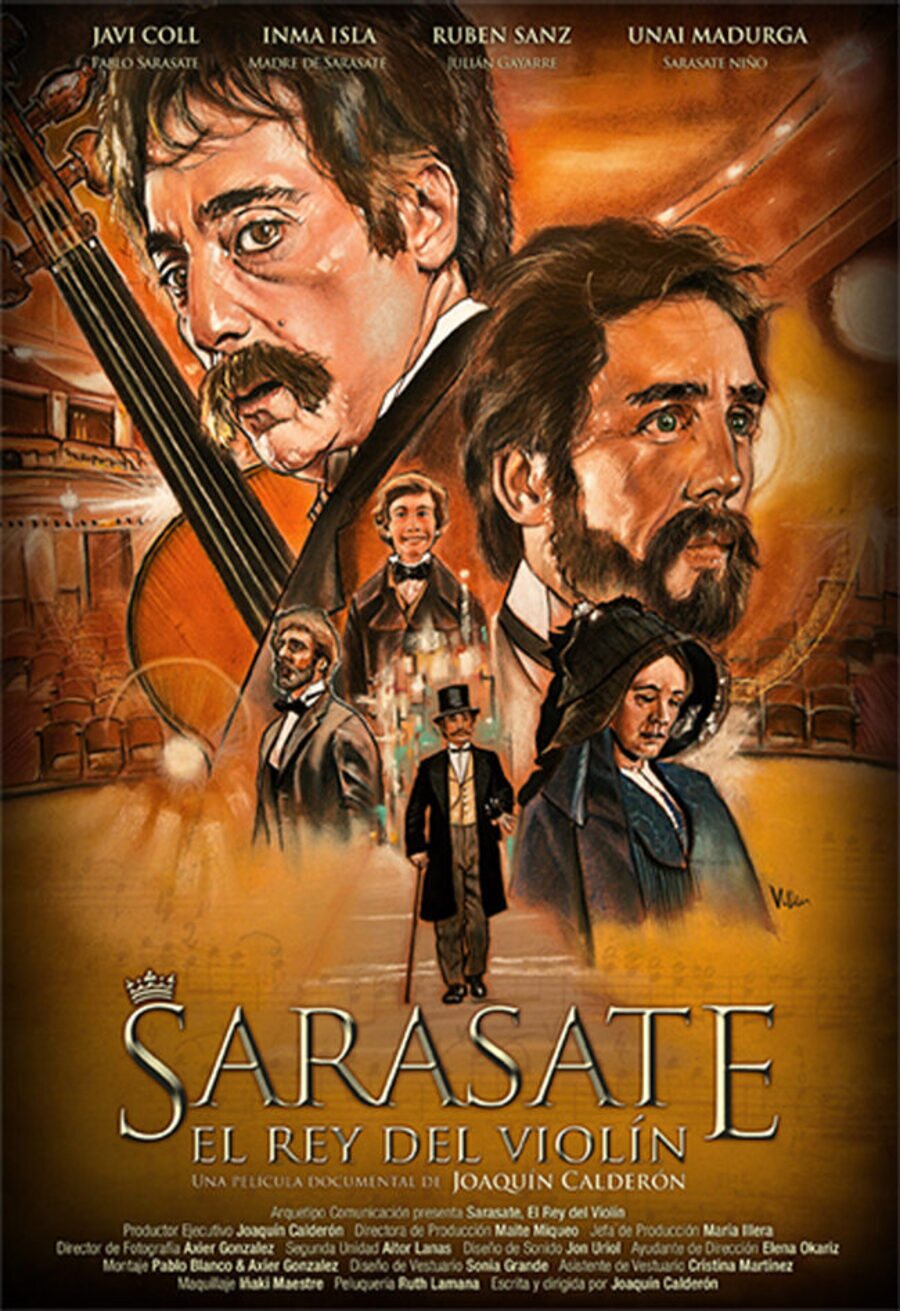 Poster of Sarasate, el rey del violín - España