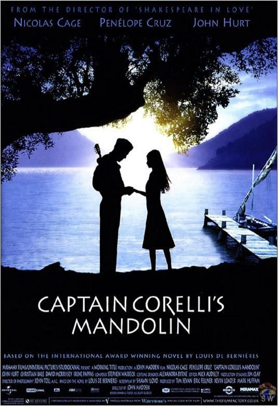 Poster of Captain Corelli's Mandolin - Estados Unidos #2