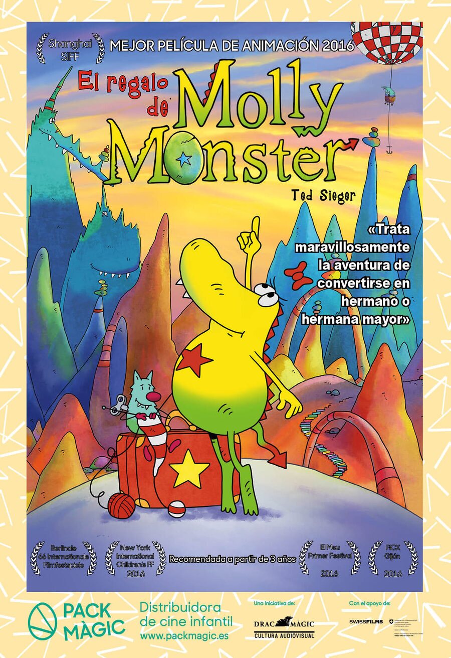 Poster of Ted Sieger's Molly Monster - El regalo de Molly Monster