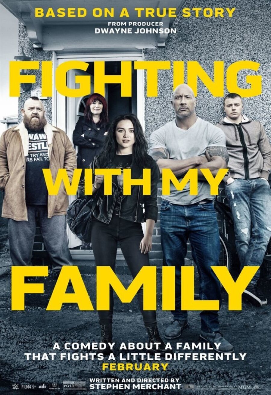 Poster of Fighting with My Family - Oficial