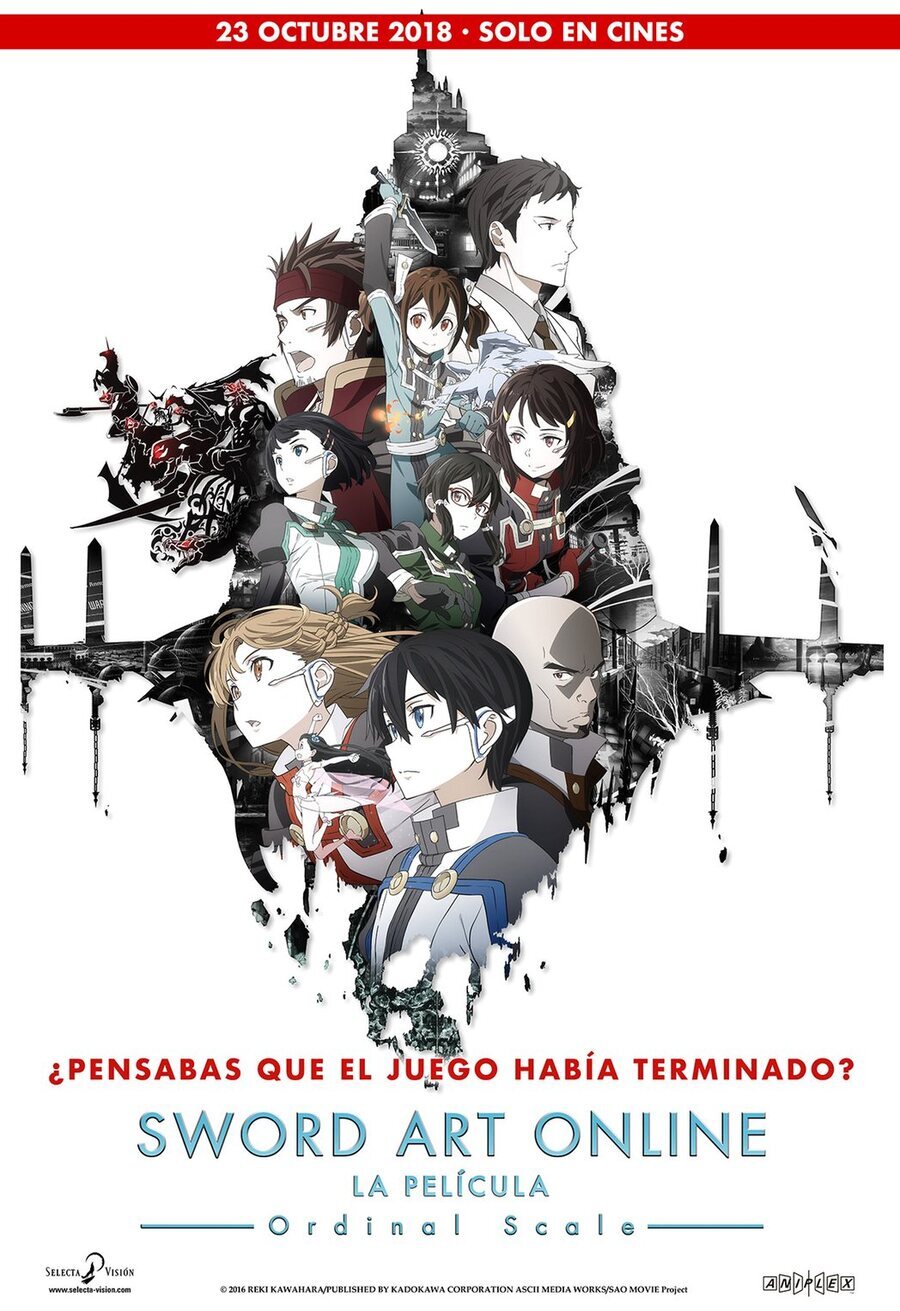 Poster of Sword Art Online the Movie: Ordinal Scale - España