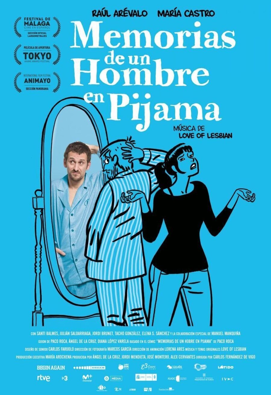 Poster of Memoirs of a Man in Pajamas - Póster Memorias de un hombre en pijama #2