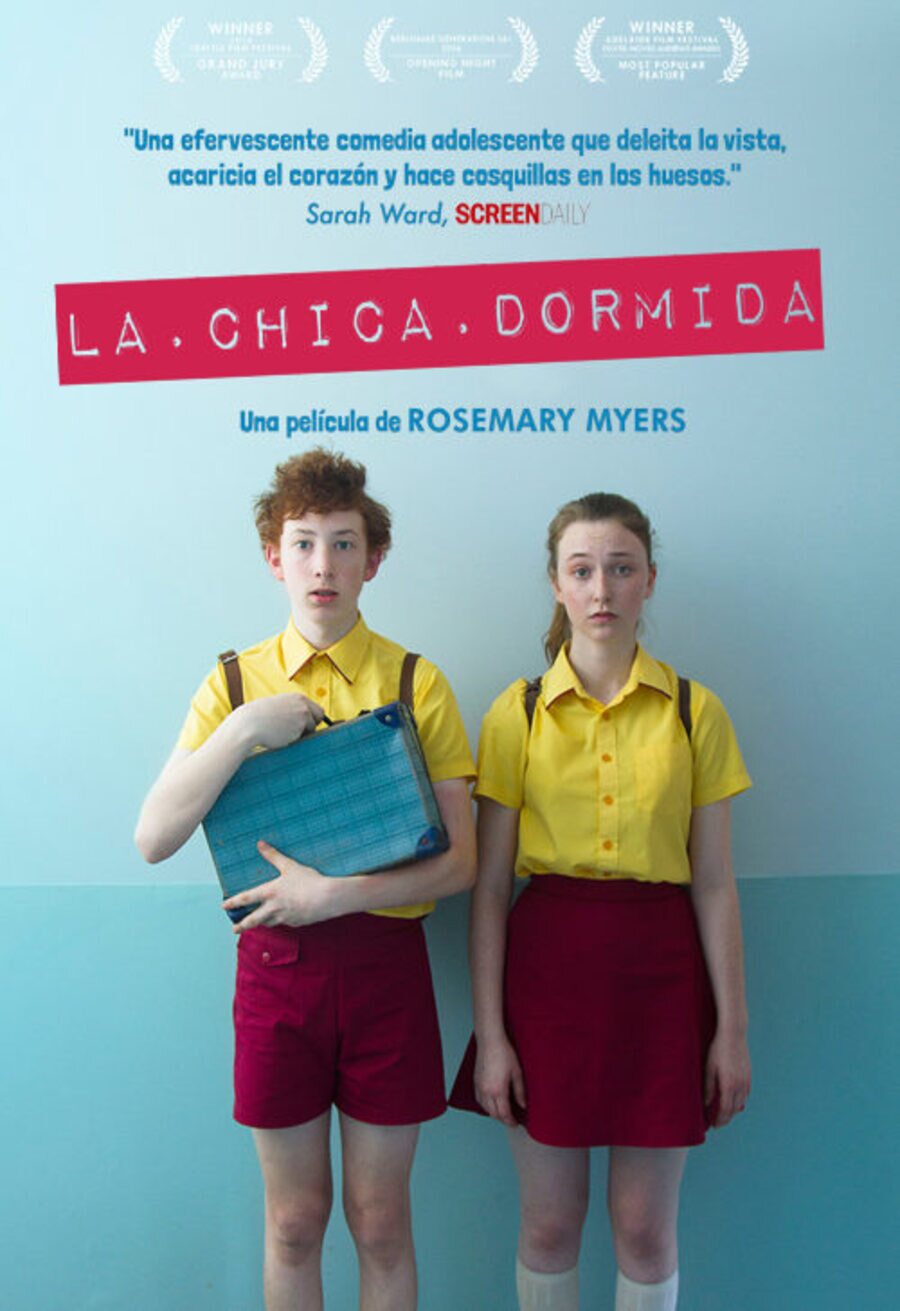 Poster of Girl Asleep - Cartel 'La chica dormida'