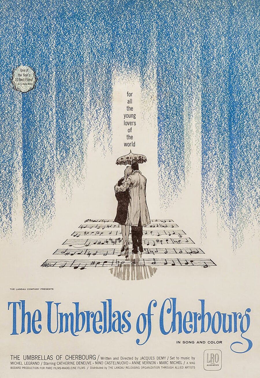 Poster of The Umbrellas of Cherbourg - Estados Unidos