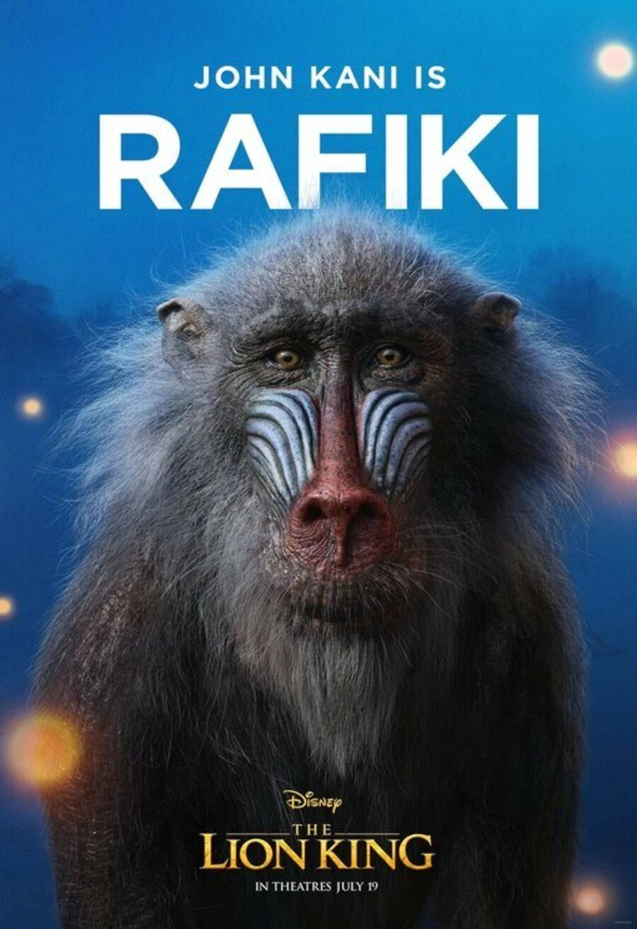 Poster of The Lion King - Rafiki