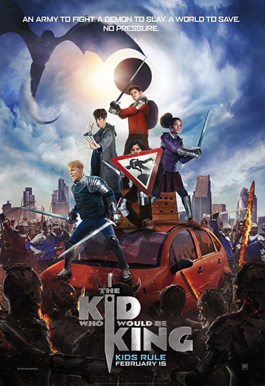 Poster of The Kid Who Would Be King - Poster UK #2