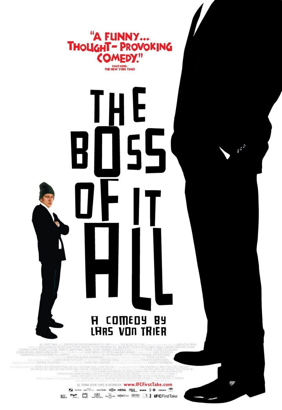 Poster of The Boss of It All - Estados Unidos