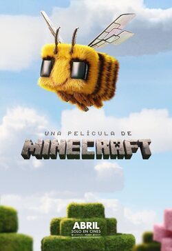 Cartel teaser España 'Una película de Minecraft'