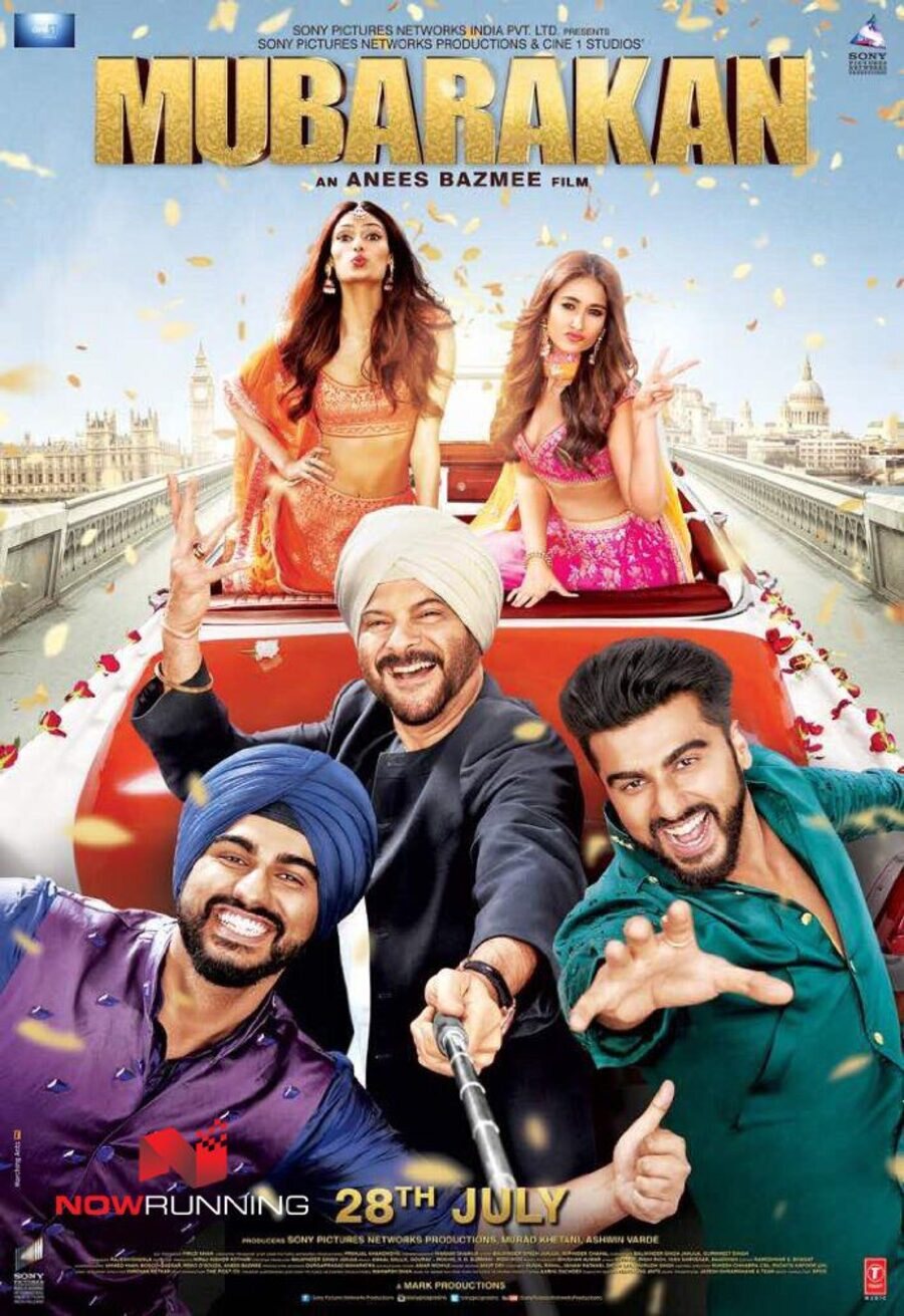 Poster of Mubarakan - Cartel Internacional