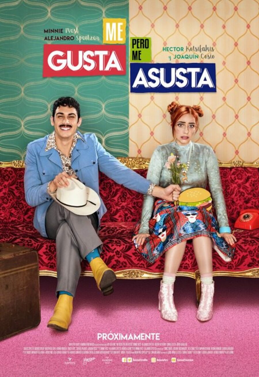 Poster of Me gusta, pero me asusta - México #2