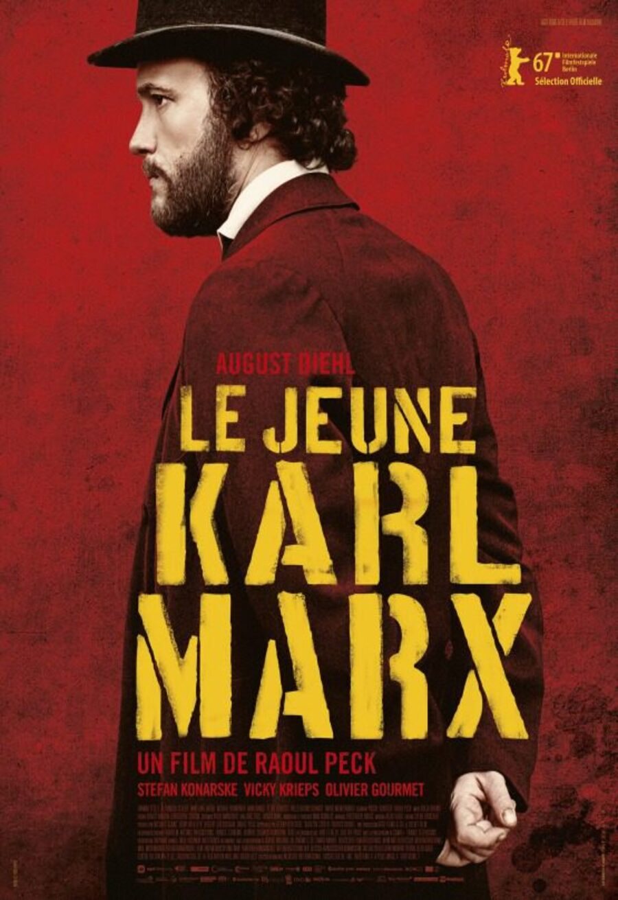 Poster of The Young Karl Marx - Cartel francés