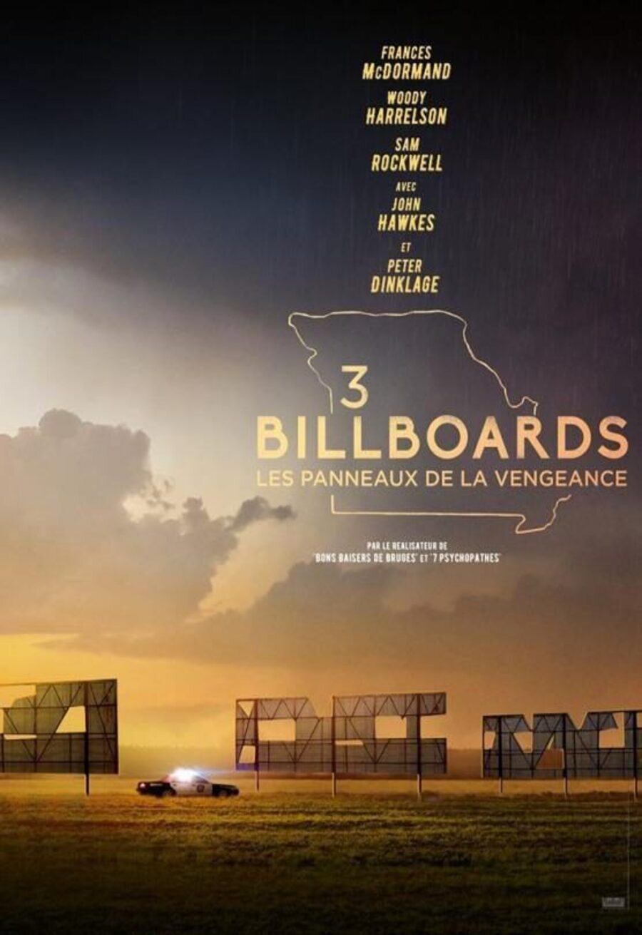 Poster of Three Billboards Outside Ebbing, Missouri - Francés