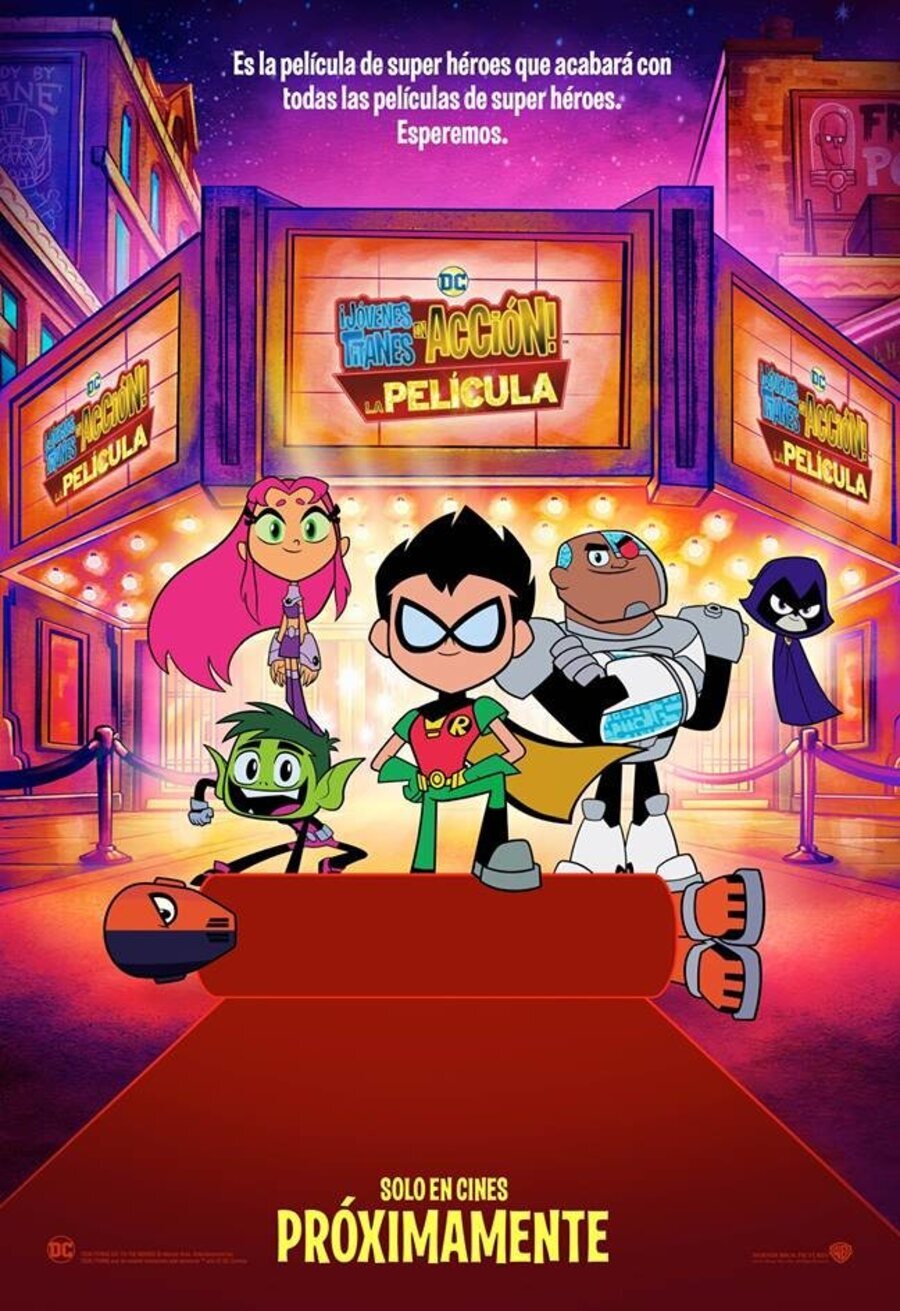 Poster of Teen Titans Go! To the movies - ¡Jóvenes Titanes en acción! La película