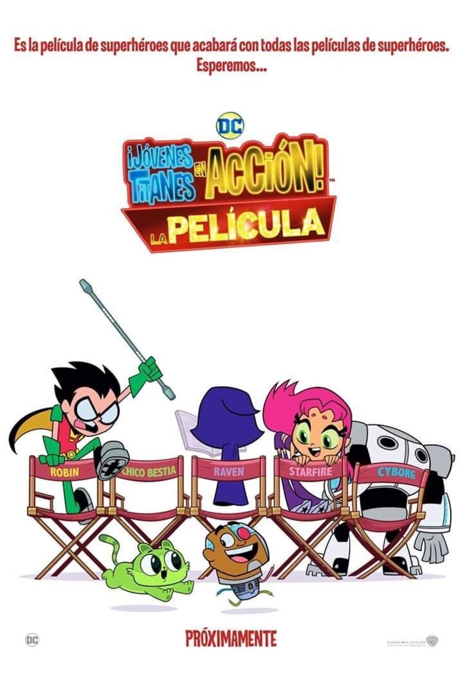 Poster of Teen Titans Go! To the movies - México