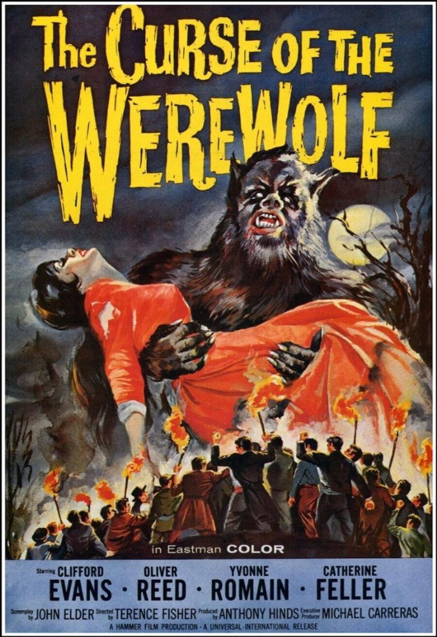 Poster of The Curse of the Werewolf - Reino Unido