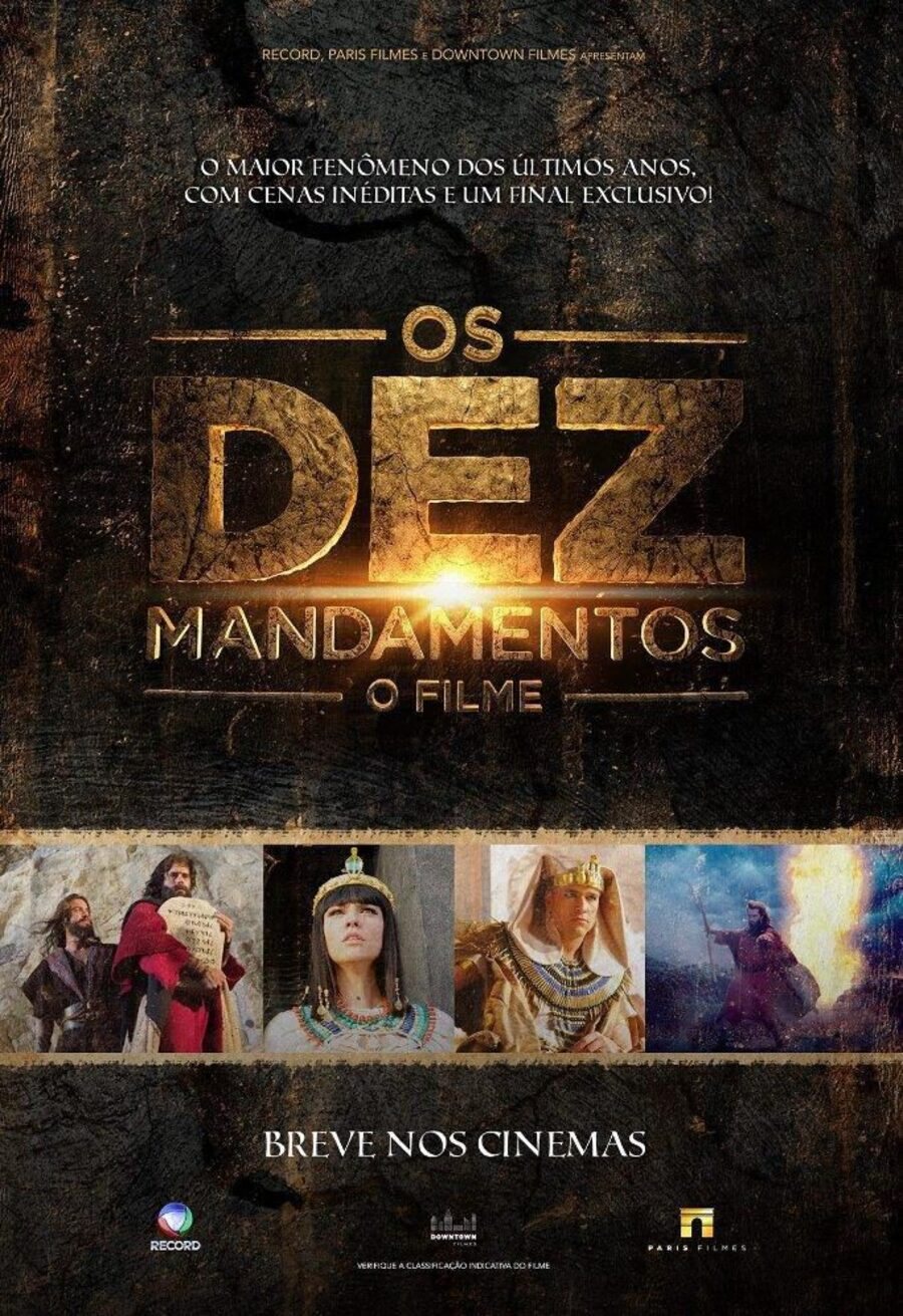 Poster of Moses and the Ten Commandments: The Movie - Brasil