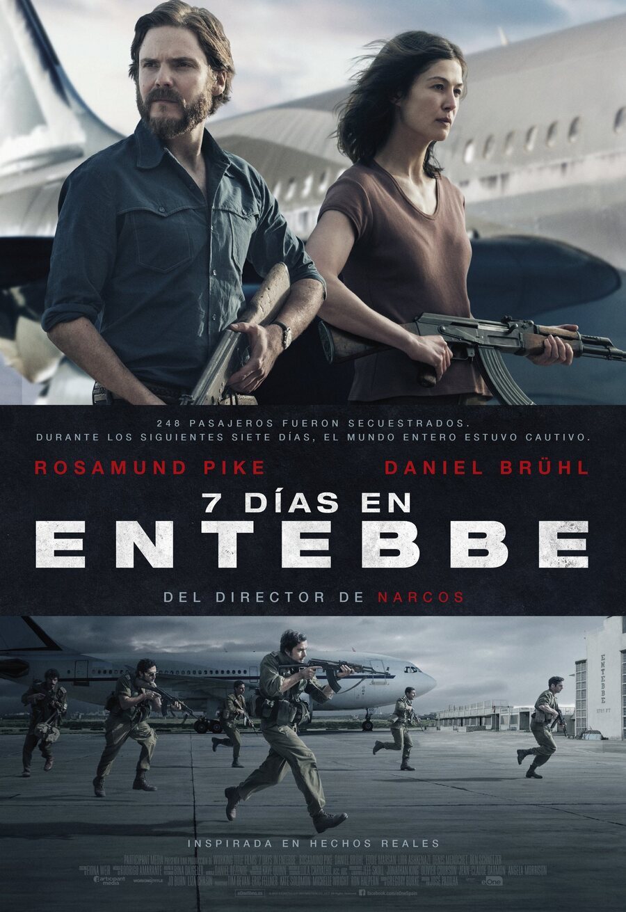 Poster of Entebbe - Cartel final España