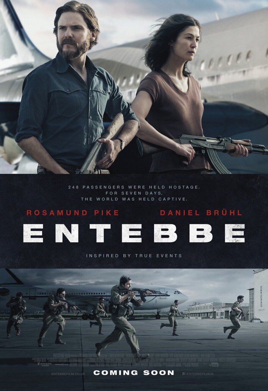 Poster of Entebbe - Cartel promocional