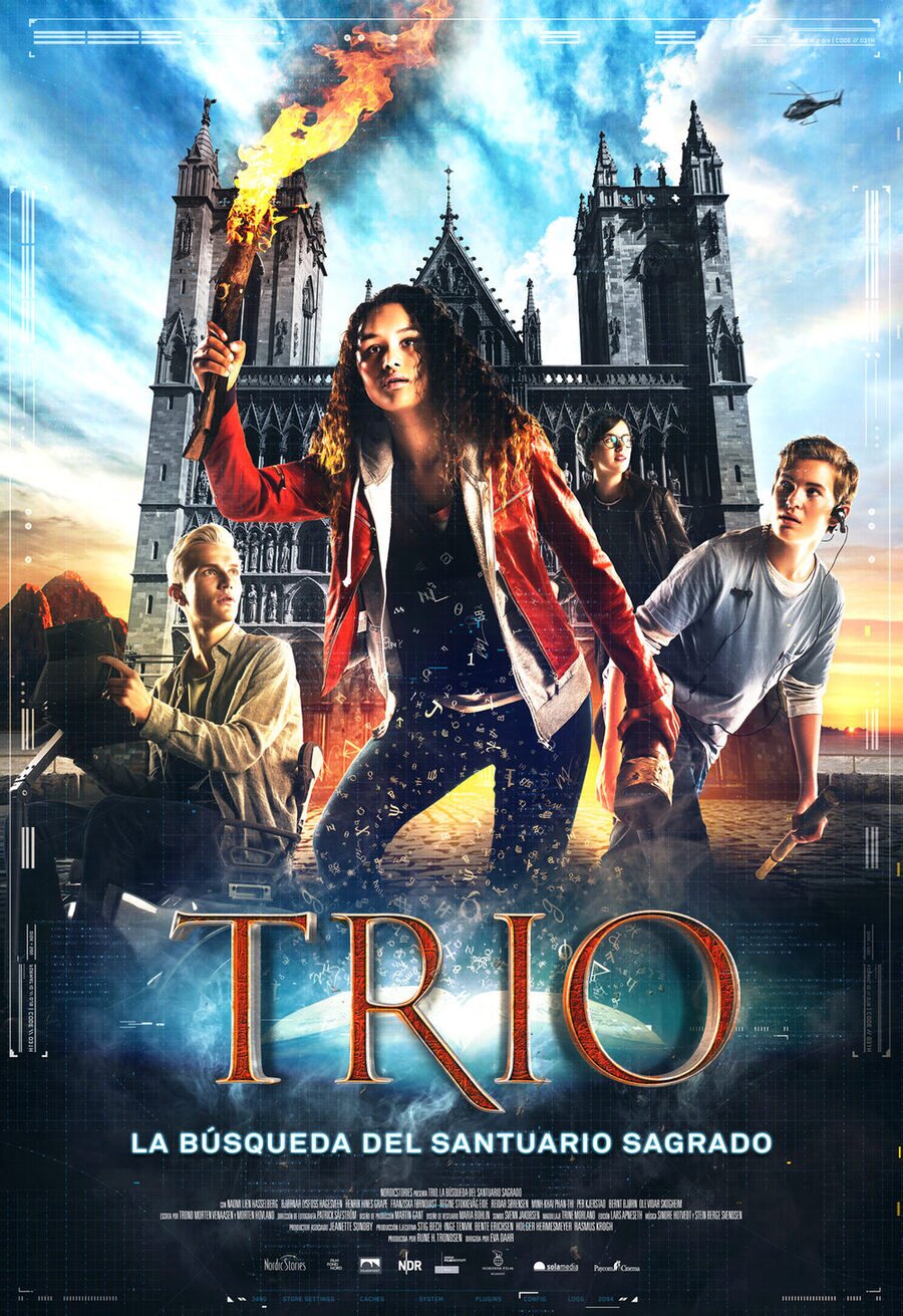 Poster of Trio - The Hunt for the Holy Shrine - España