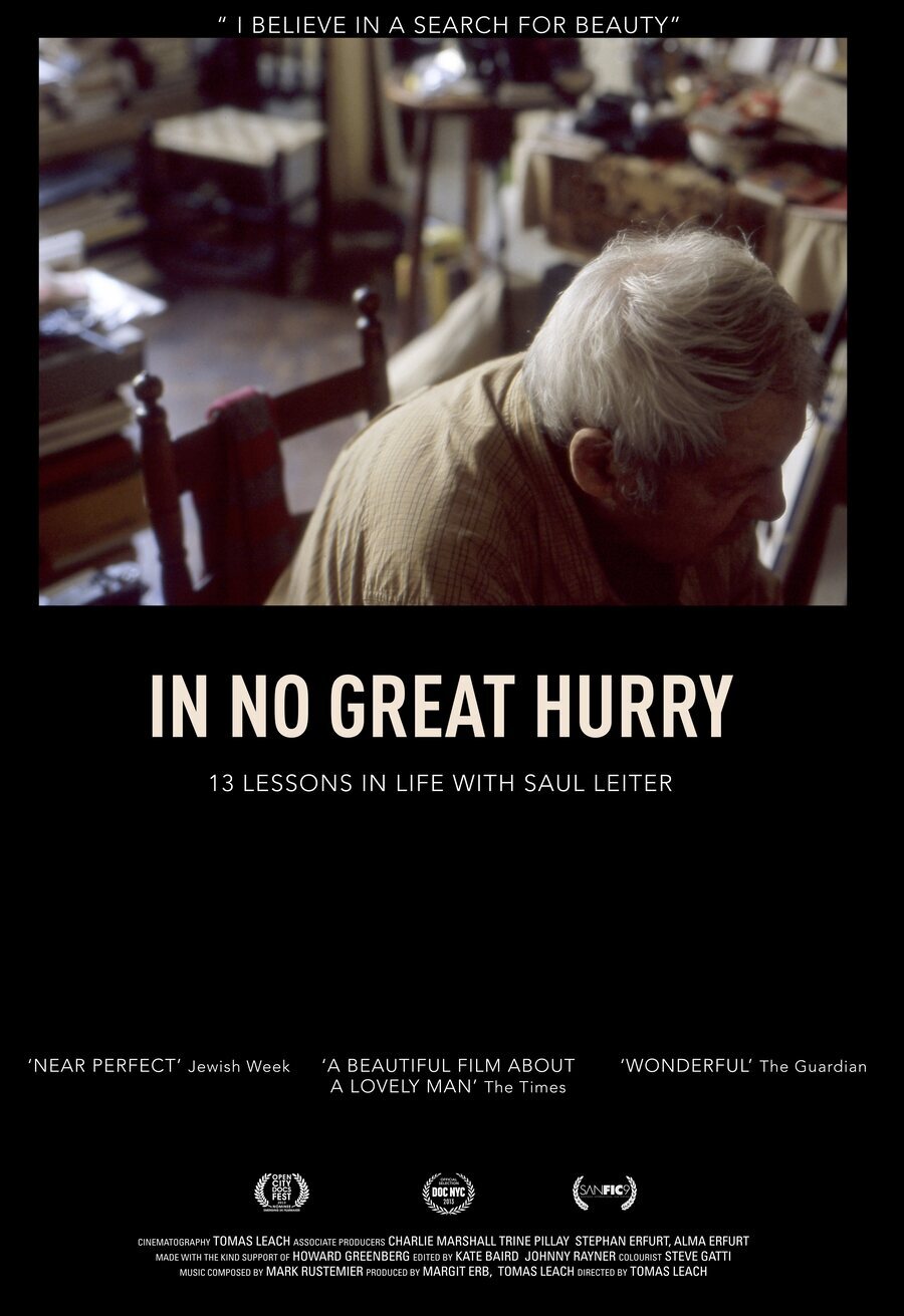 Poster of In No Great Hurry: 13 Lessons in Life with Saul Leiter - Reino Unido