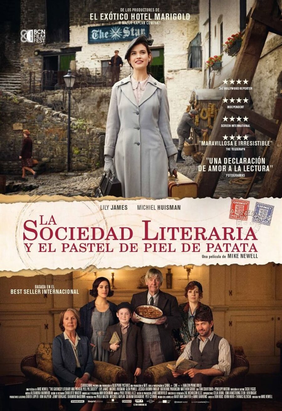 Poster of The Guernsey Literary and Potato Peel Pie Society - España