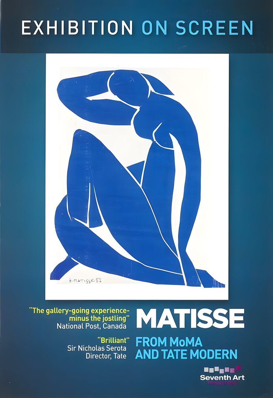 Poster of Matisse from Moma and Tate Modern - Reino Unido