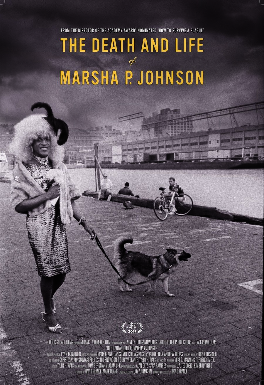 Poster of The Death and Life of Marsha P. Johnson - Estados Unidos